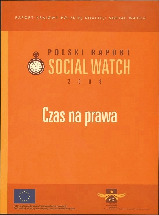 Polski Raport Social Watch 2008. Czas na prawa.